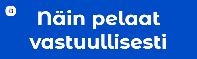 Näin pelaat vastuullisesti - lue vinkit.