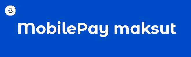 MobilePay maksut.