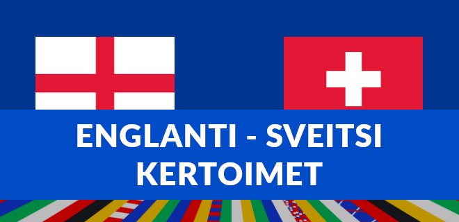 Englanti-Sveitsi kertoimet.