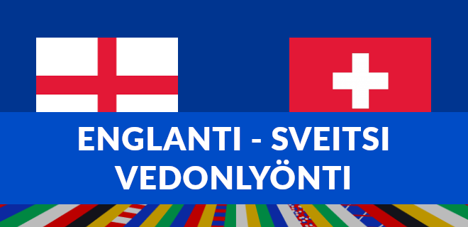 Englanti - Sveitsi vedonlynti ja bonukset.