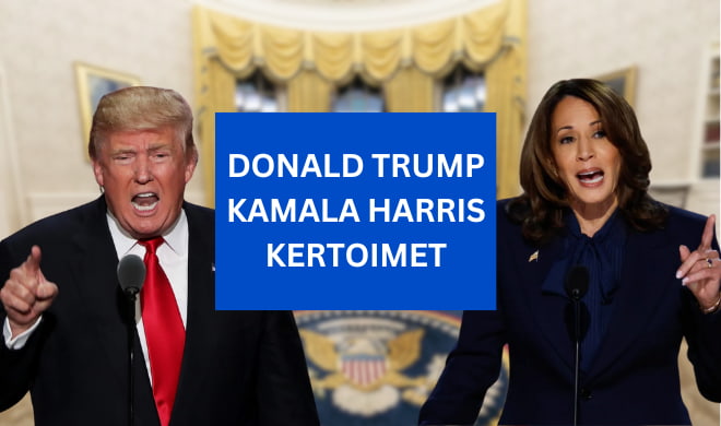 Trump Harris kertoimet ja vedonlyönti.