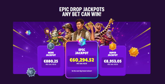 JackpotCow Casino pelit pitävät sisällään myös jackpotpelejä.