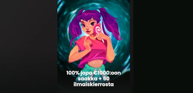 Spinaron bonus kasinolle tuo bonusrahaa ja ilmaiskierroksia.