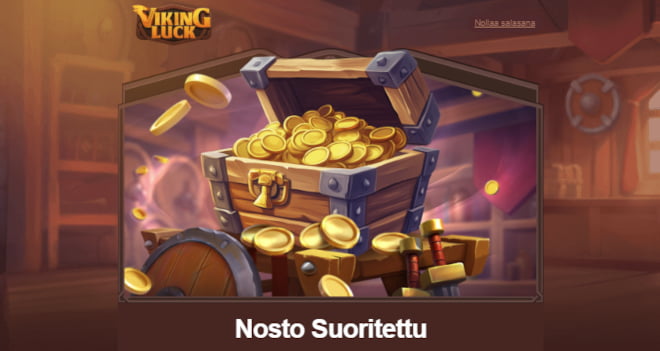 Saat sähköpostia kun Viking Luck kotiutus.