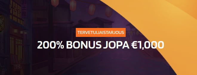 Lunasta PunterzCasino bonus ensitalletuksella.